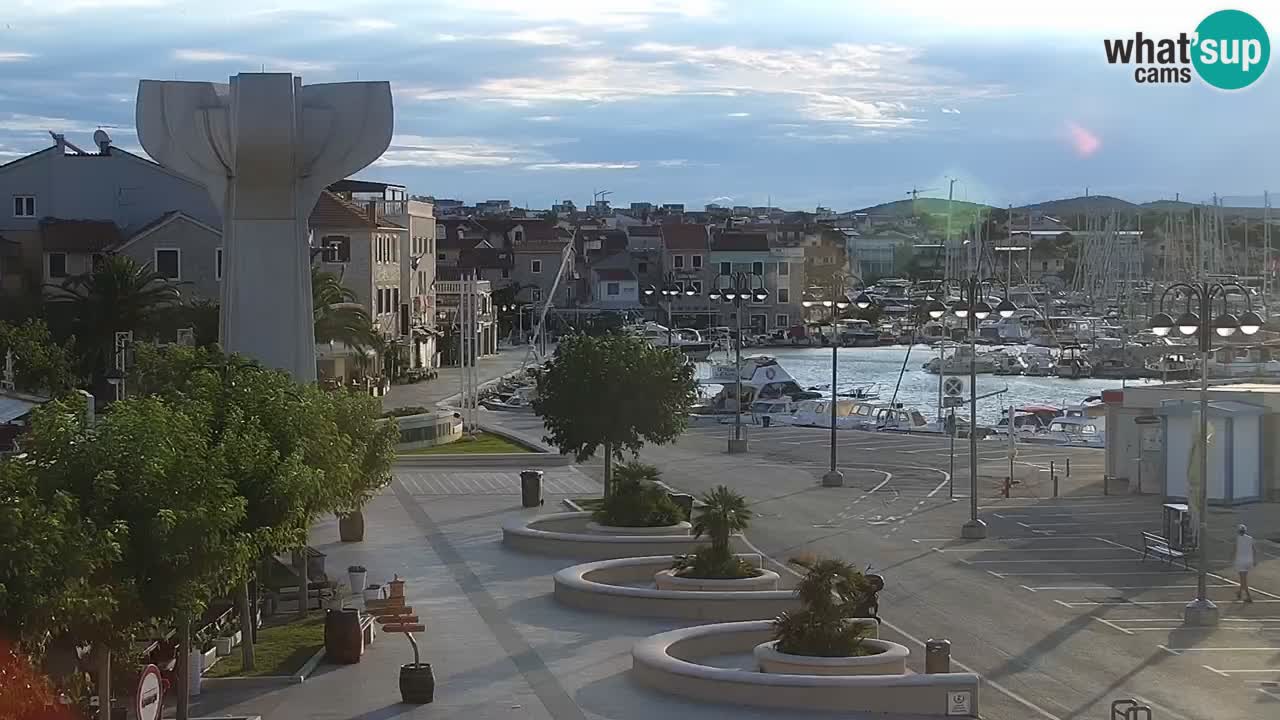 Vodice livecam – marina e il lungomare