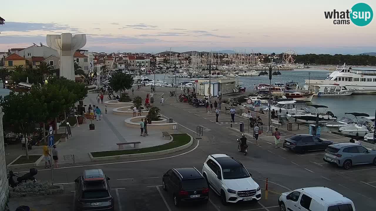 Vodice webcam live – front de mer