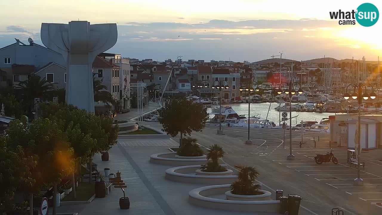 Vodice livecam – marina e il lungomare