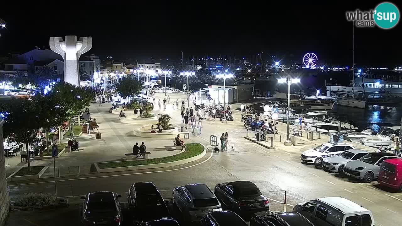 Vodice livecam – marina e il lungomare
