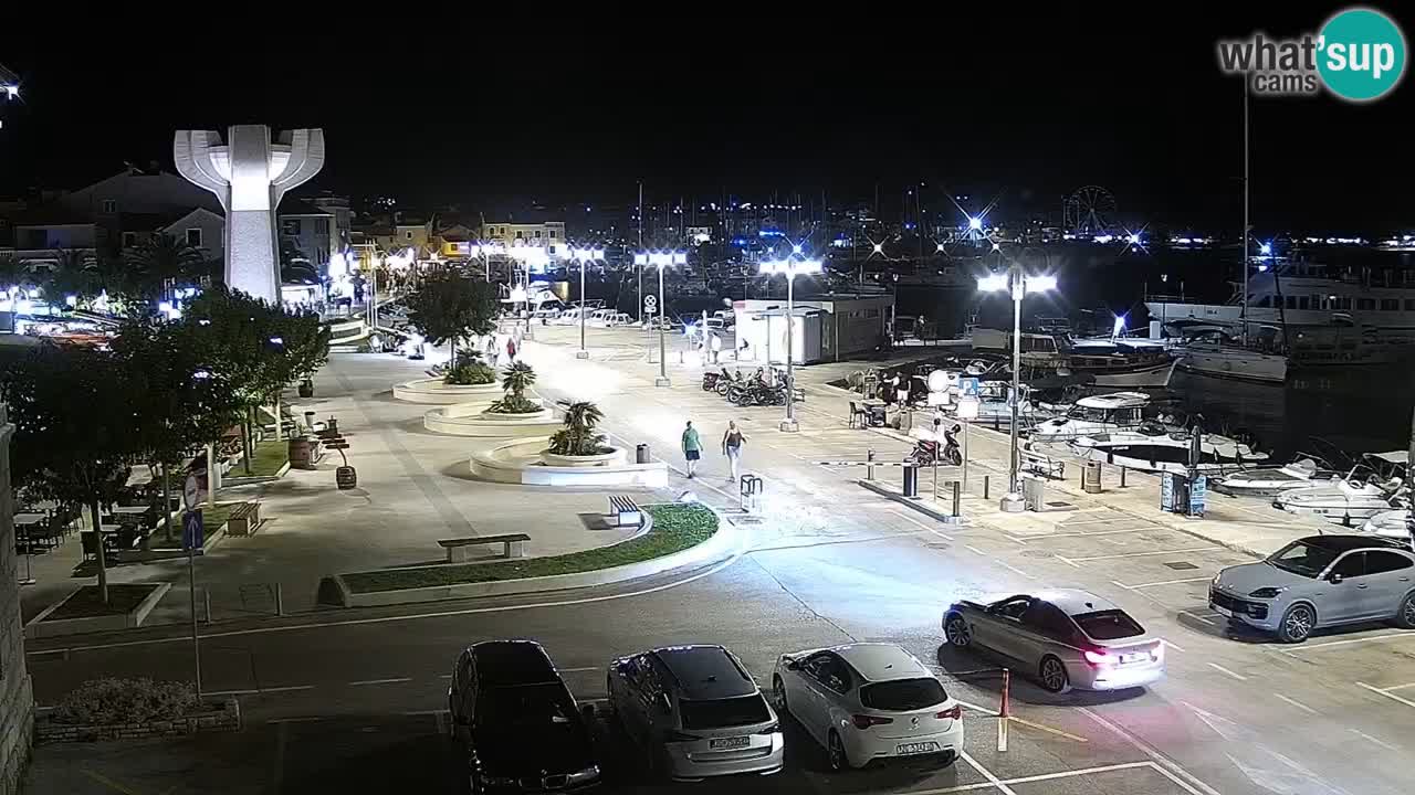 Vodice livecam – marina e il lungomare