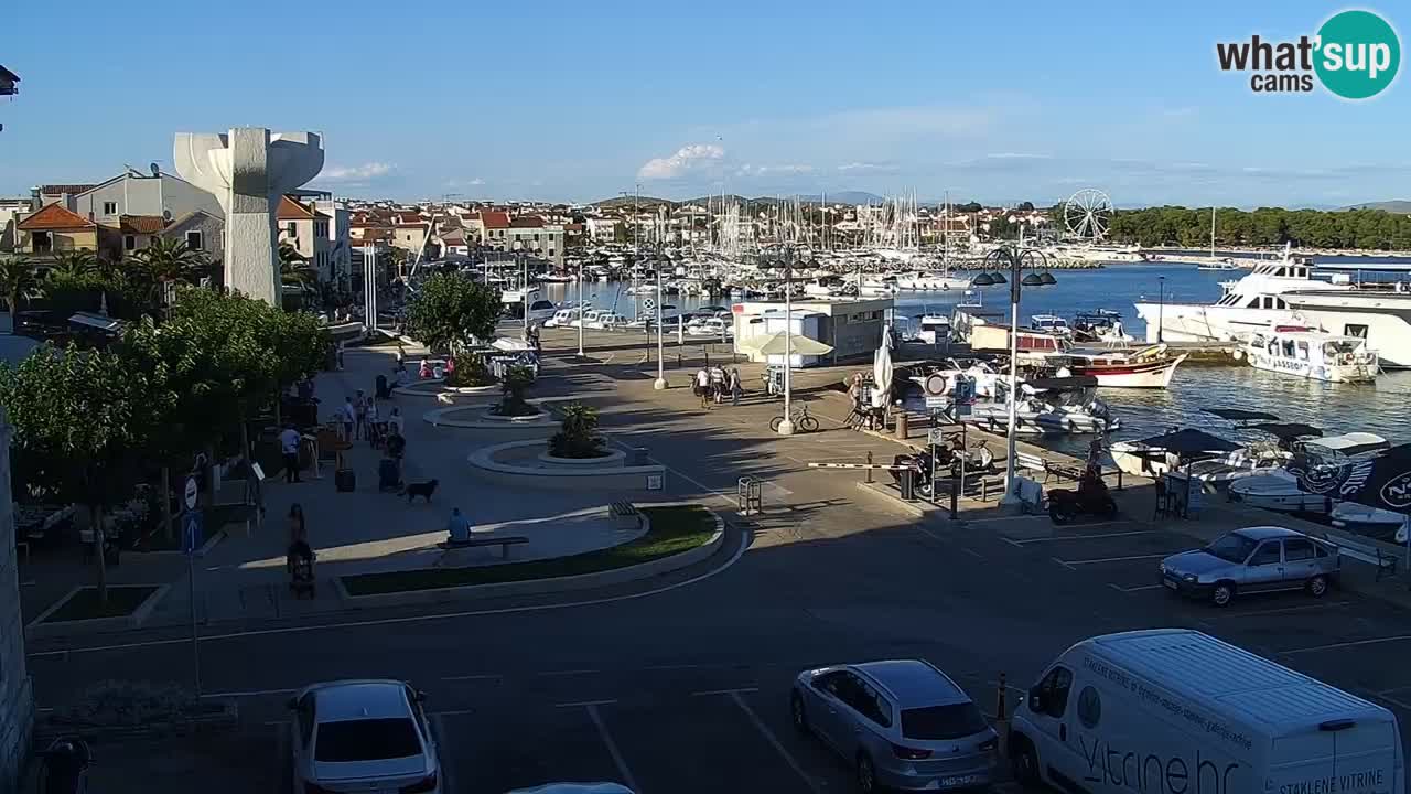 Vodice webcam – marina i meer