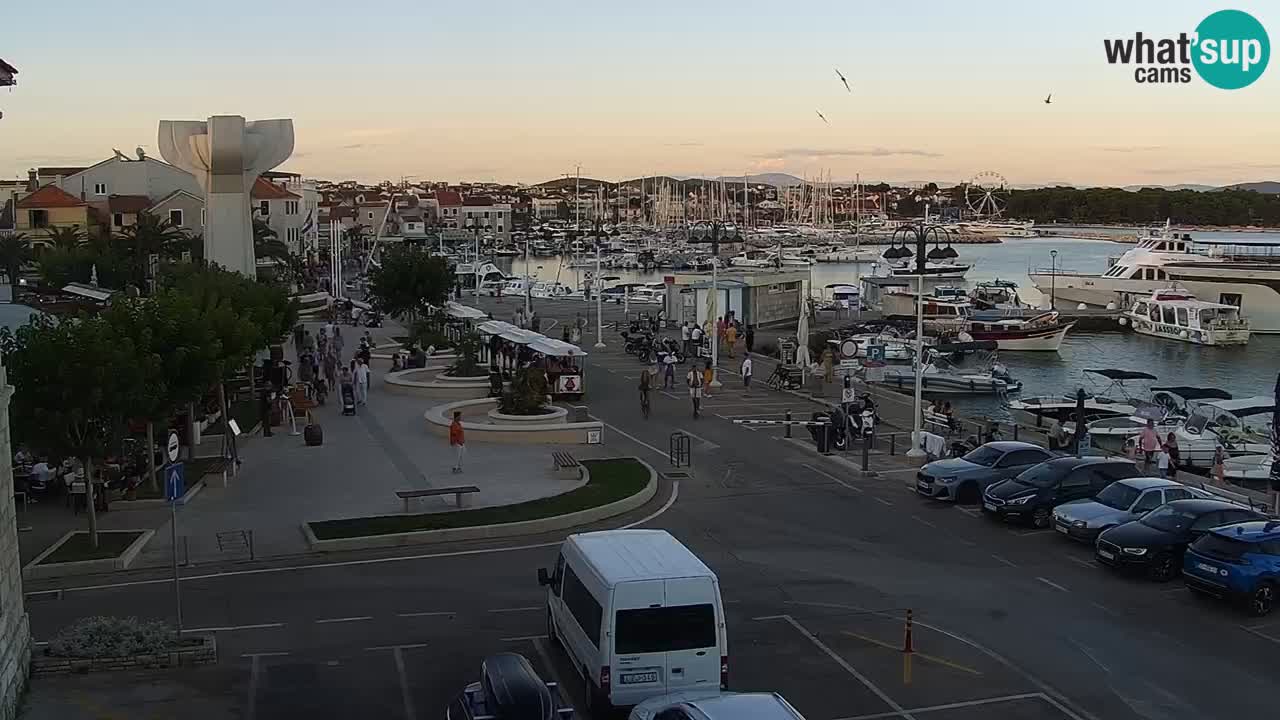 Vodice webcam – marina i meer