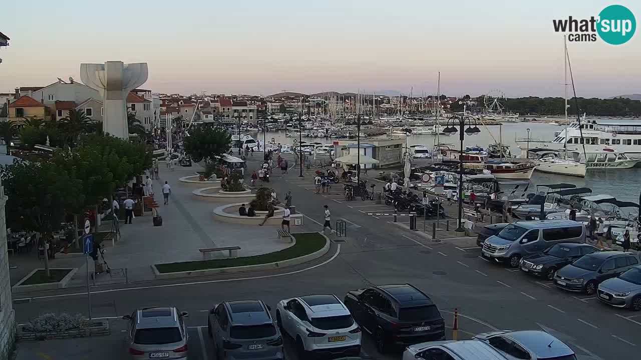 Vodice webcam – marina i meer
