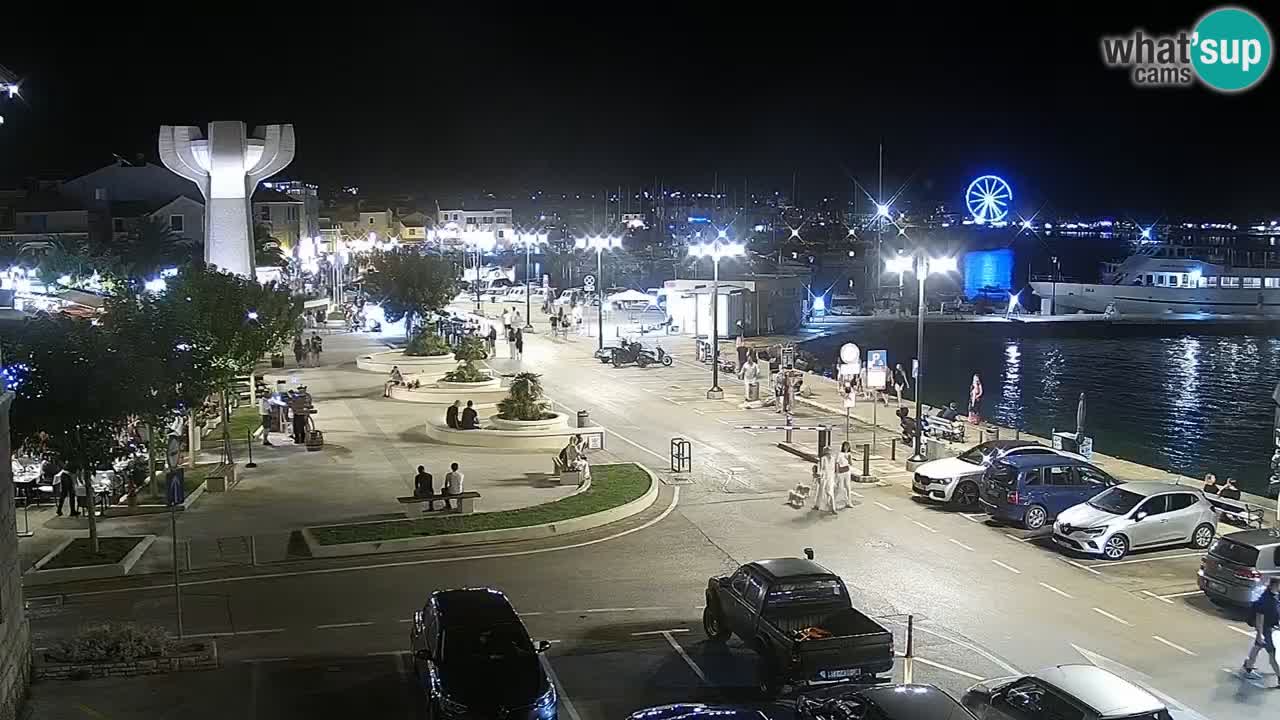 Vodice webcam – marina i meer