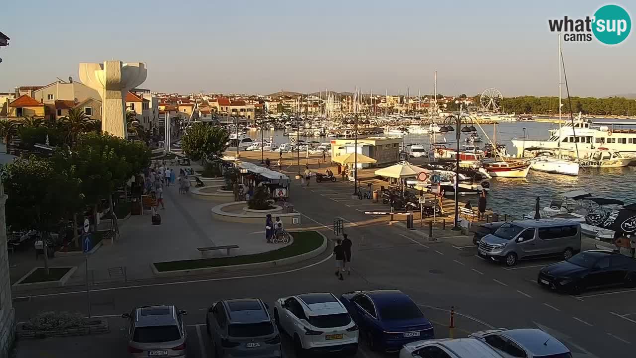 Vodice livecam – marina e il lungomare