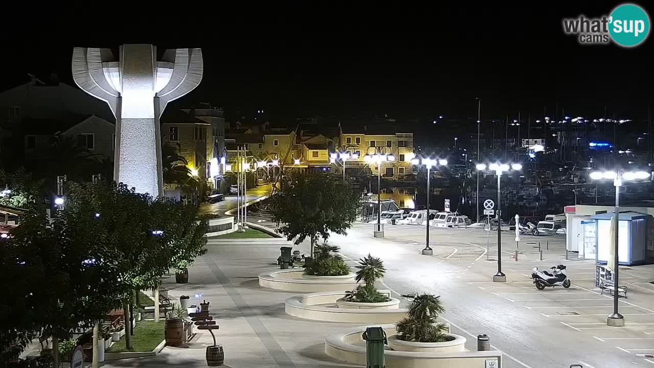 Vodice webcam – marina i meer
