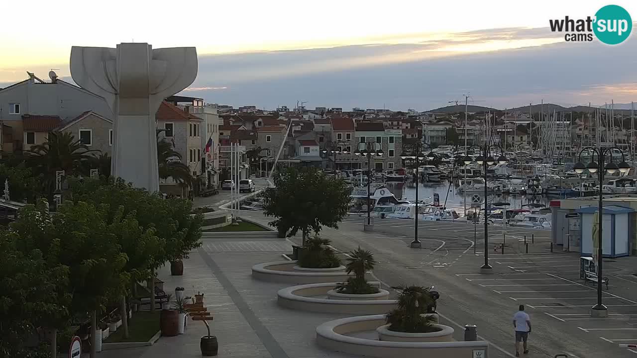 Vodice livecam – marina e il lungomare