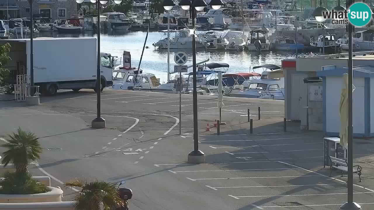 Vodice webcam – marina i meer