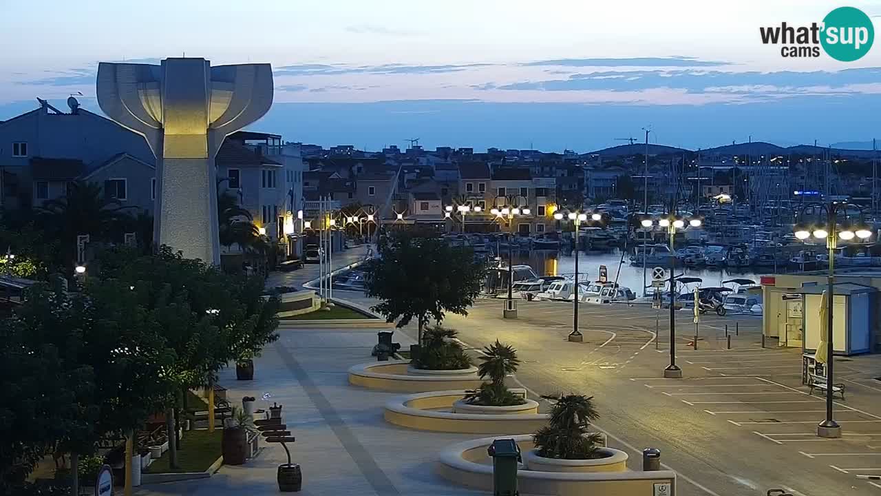 Vodice webcam live – front de mer