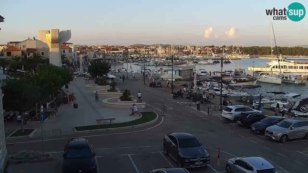 Vodice webcam – marina i meer