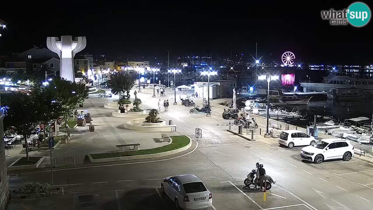 Vodice webcam – marina i meer