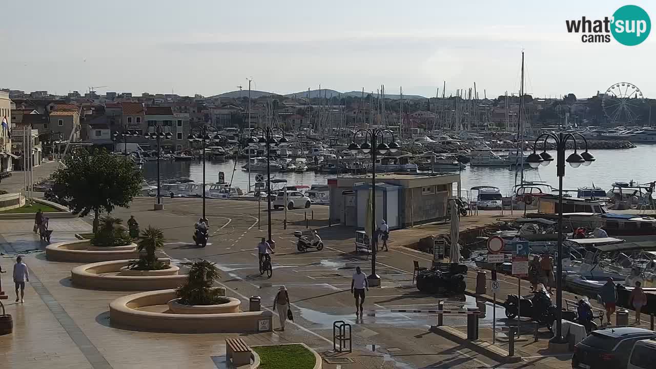 Vodice webcam – marina i meer
