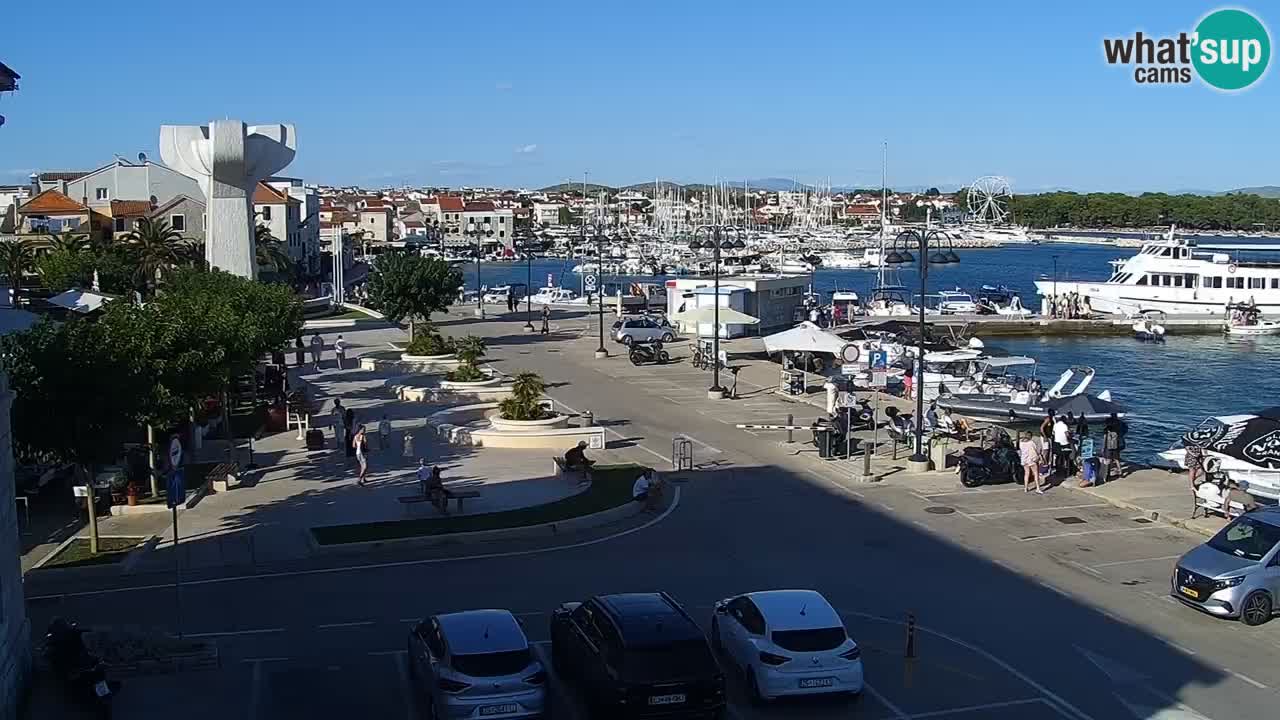Vodice webcam – marina i meer
