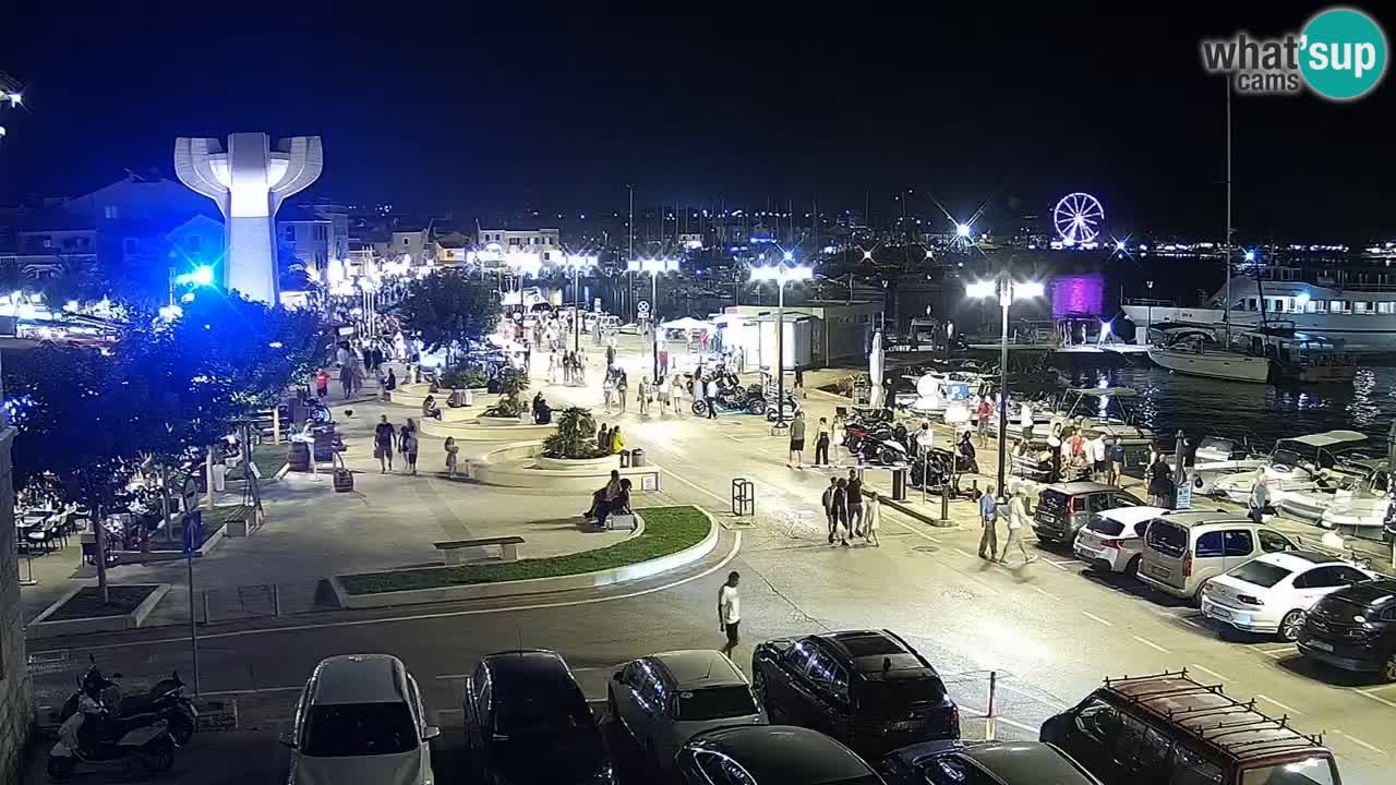 Vodice webcam – marina i meer