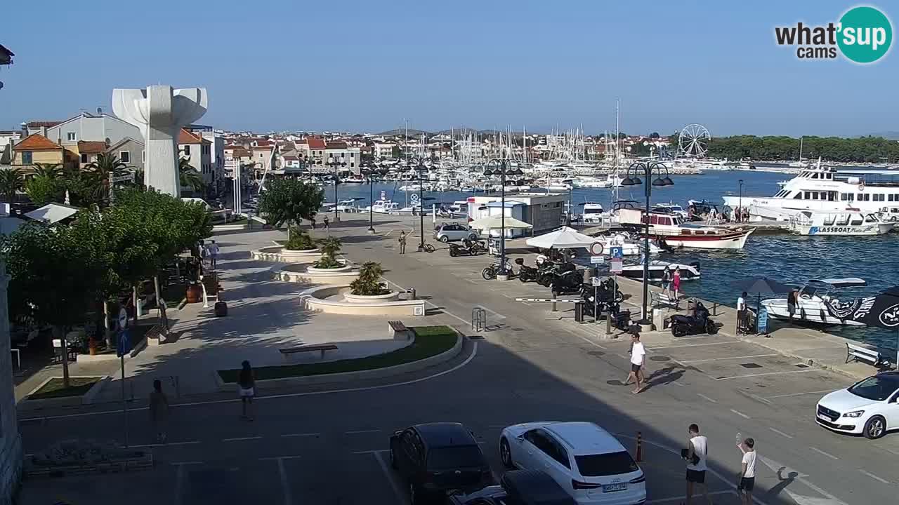 Vodice webcam – marina i meer