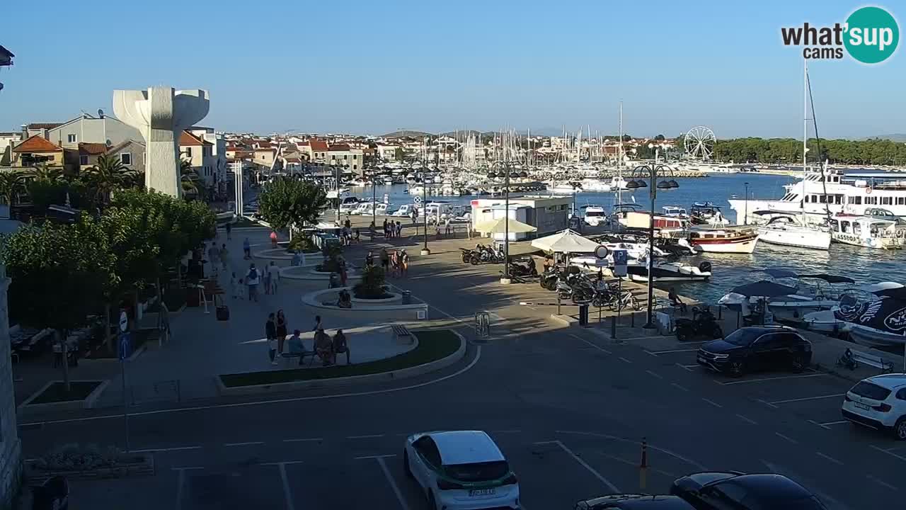 Vodice livecam – marina e il lungomare