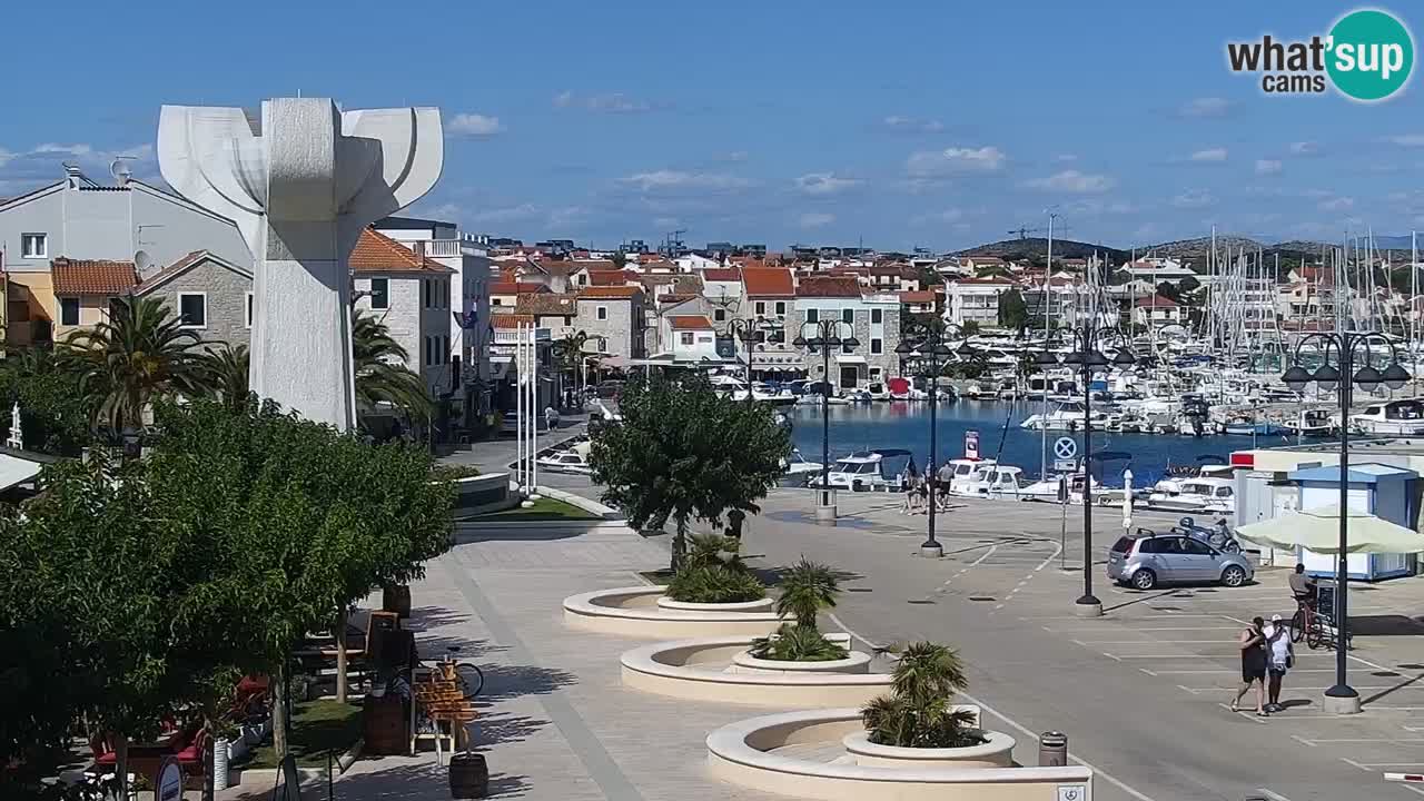 Vodice livecam – marina e il lungomare