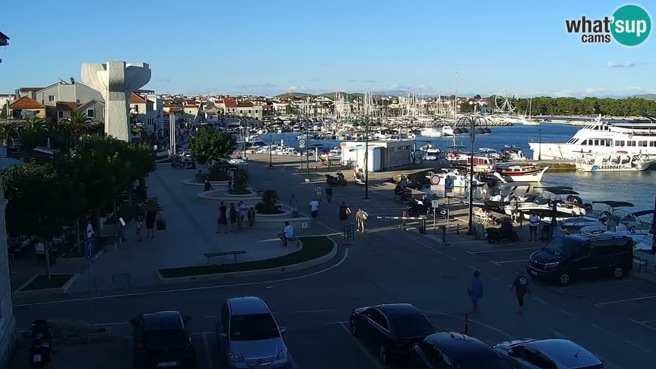 Vodice livecam – marina e il lungomare