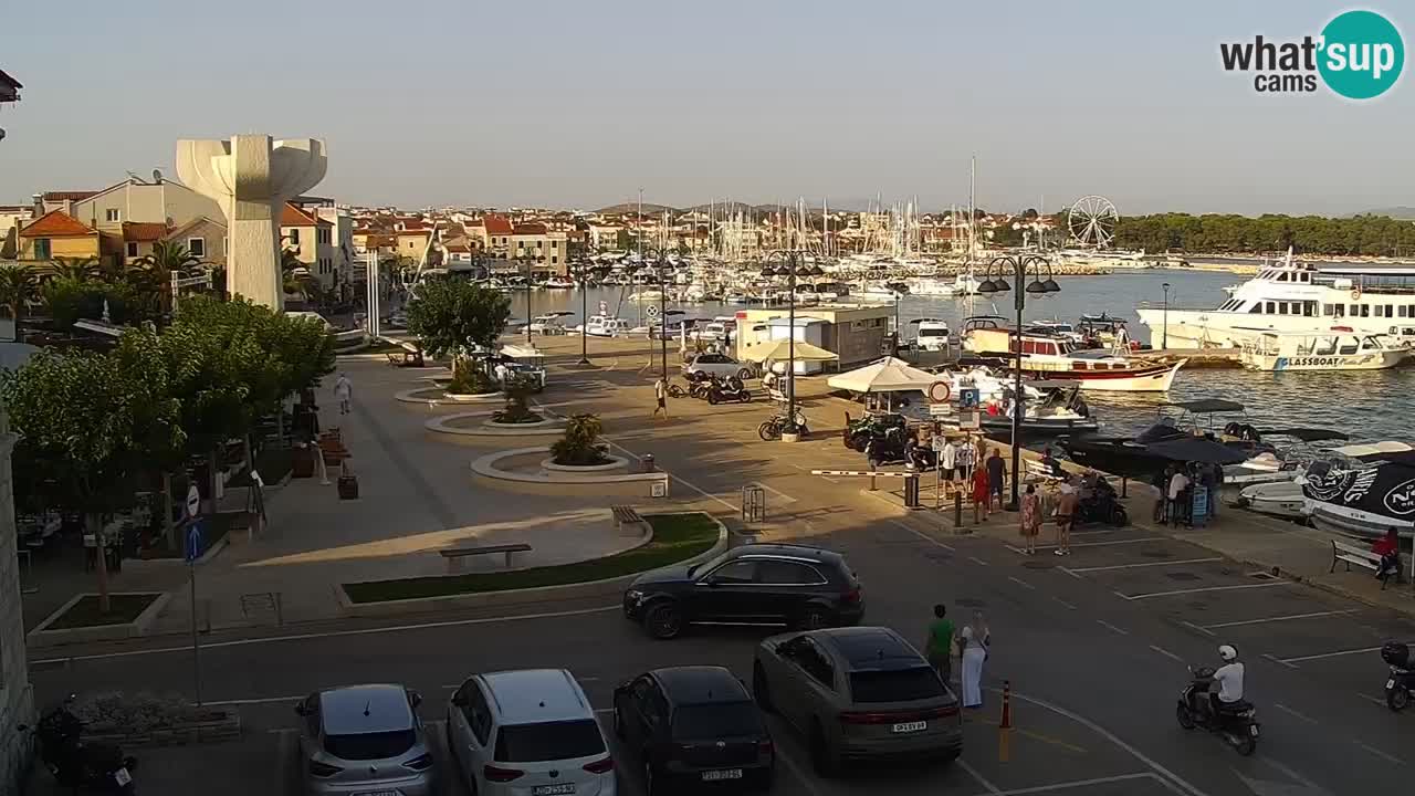 Vodice livecam – marina e il lungomare