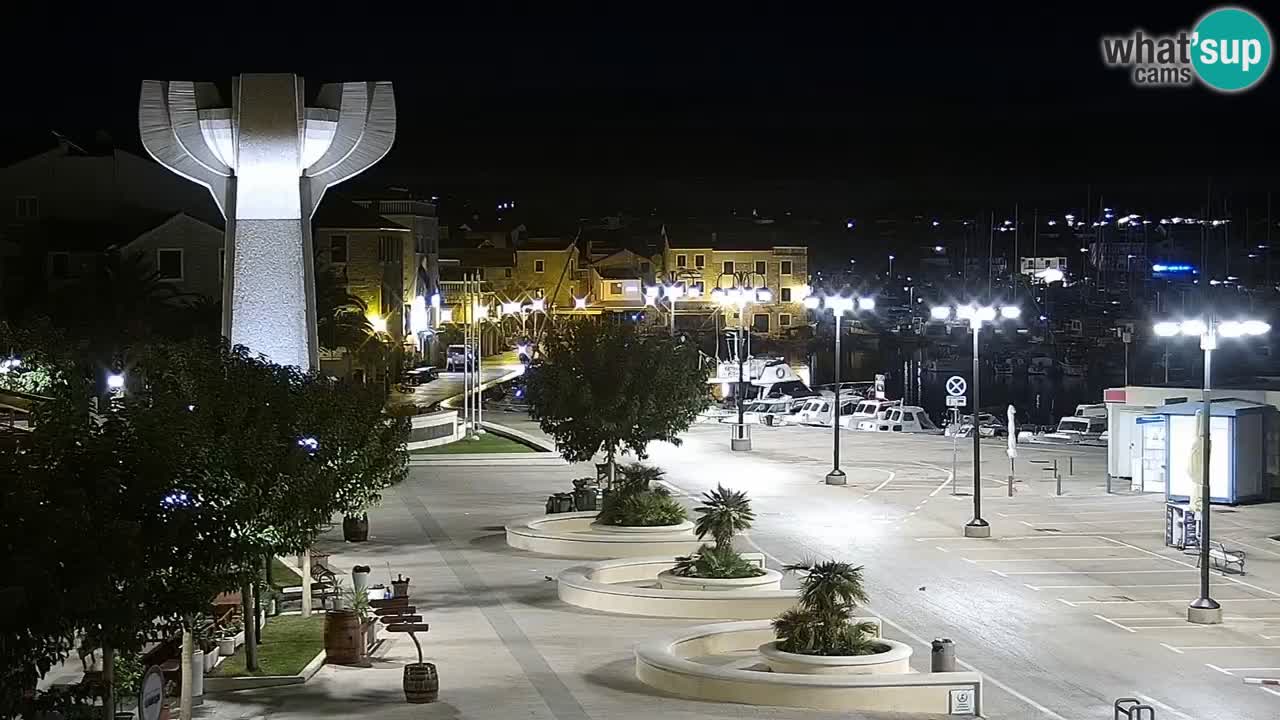 Vodice webcam – marina i meer