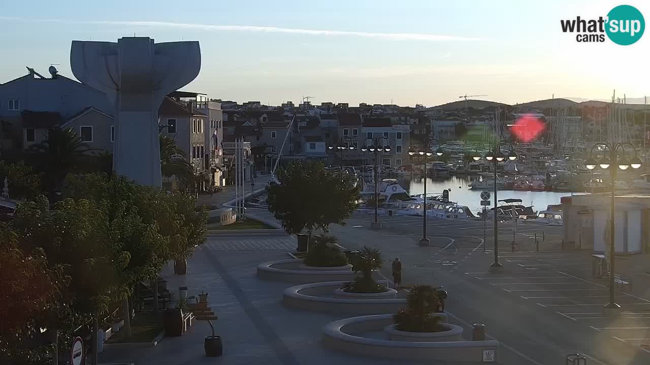 Vodice webcam live – front de mer