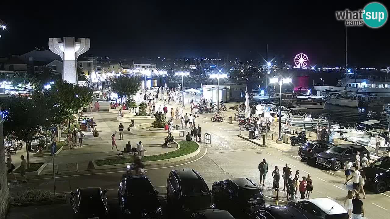 Vodice livecam – marina e il lungomare