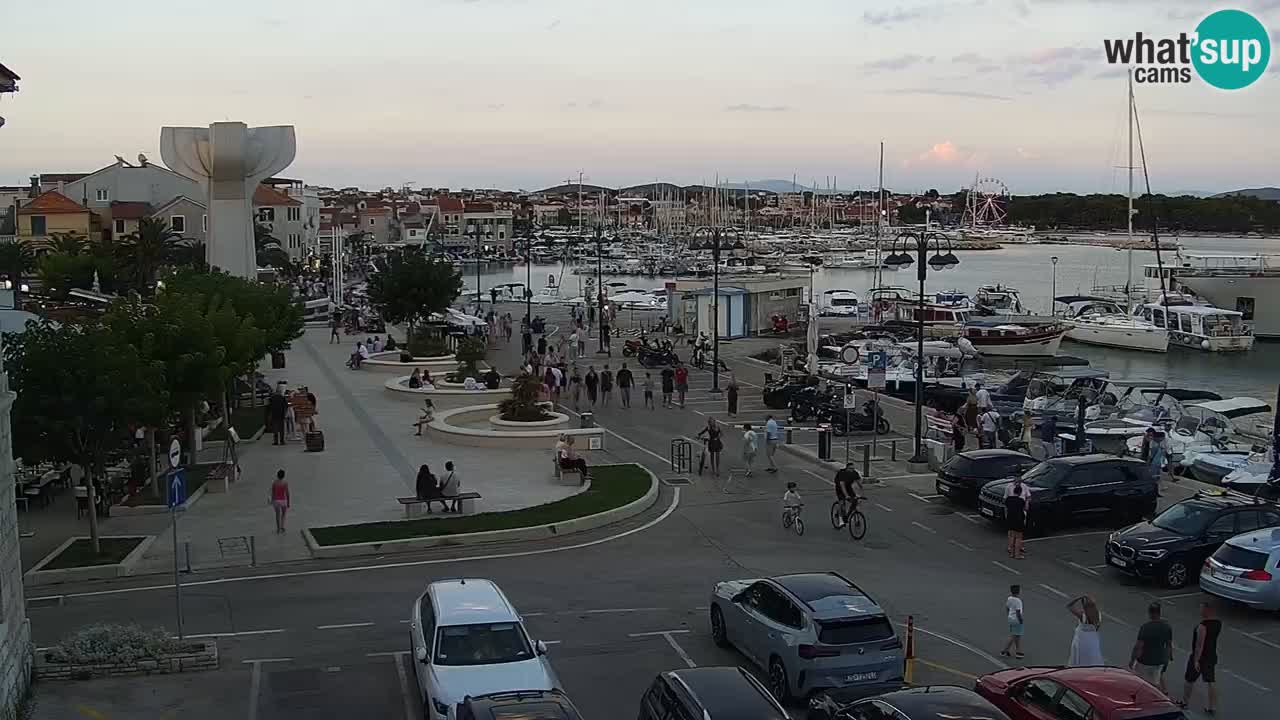 Vodice webcam live – front de mer