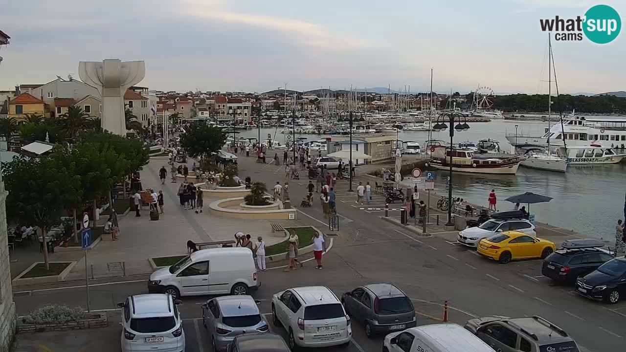Vodice webcam – marina i meer