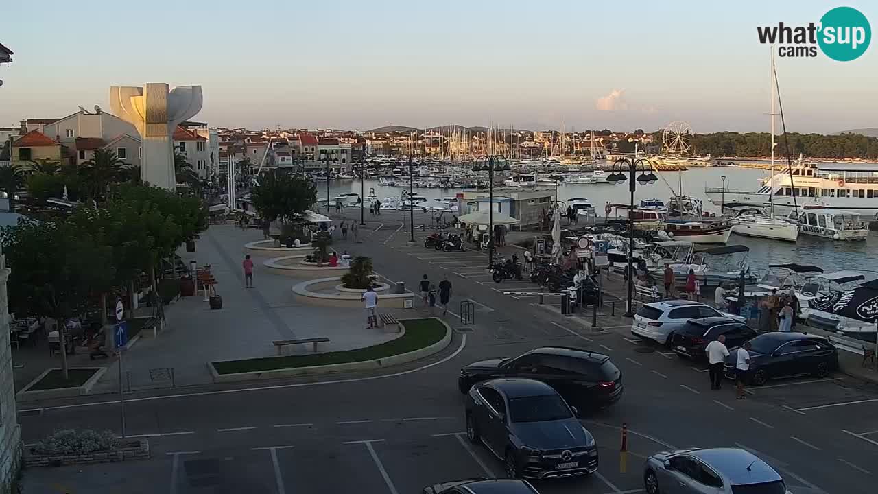 Vodice webcam – marina i meer