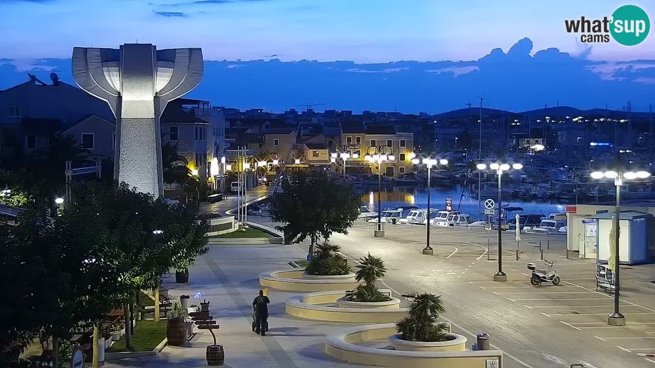 Vodice livecam – marina e il lungomare