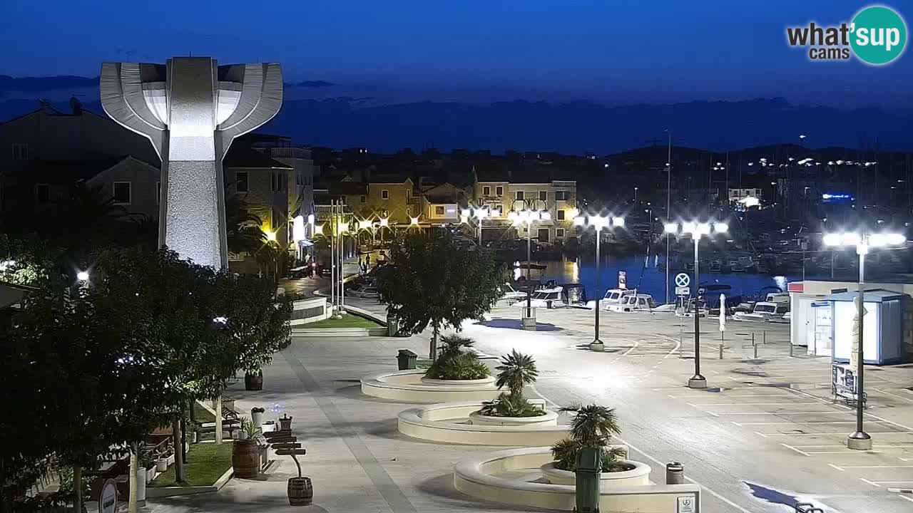 Vodice livecam – marina e il lungomare