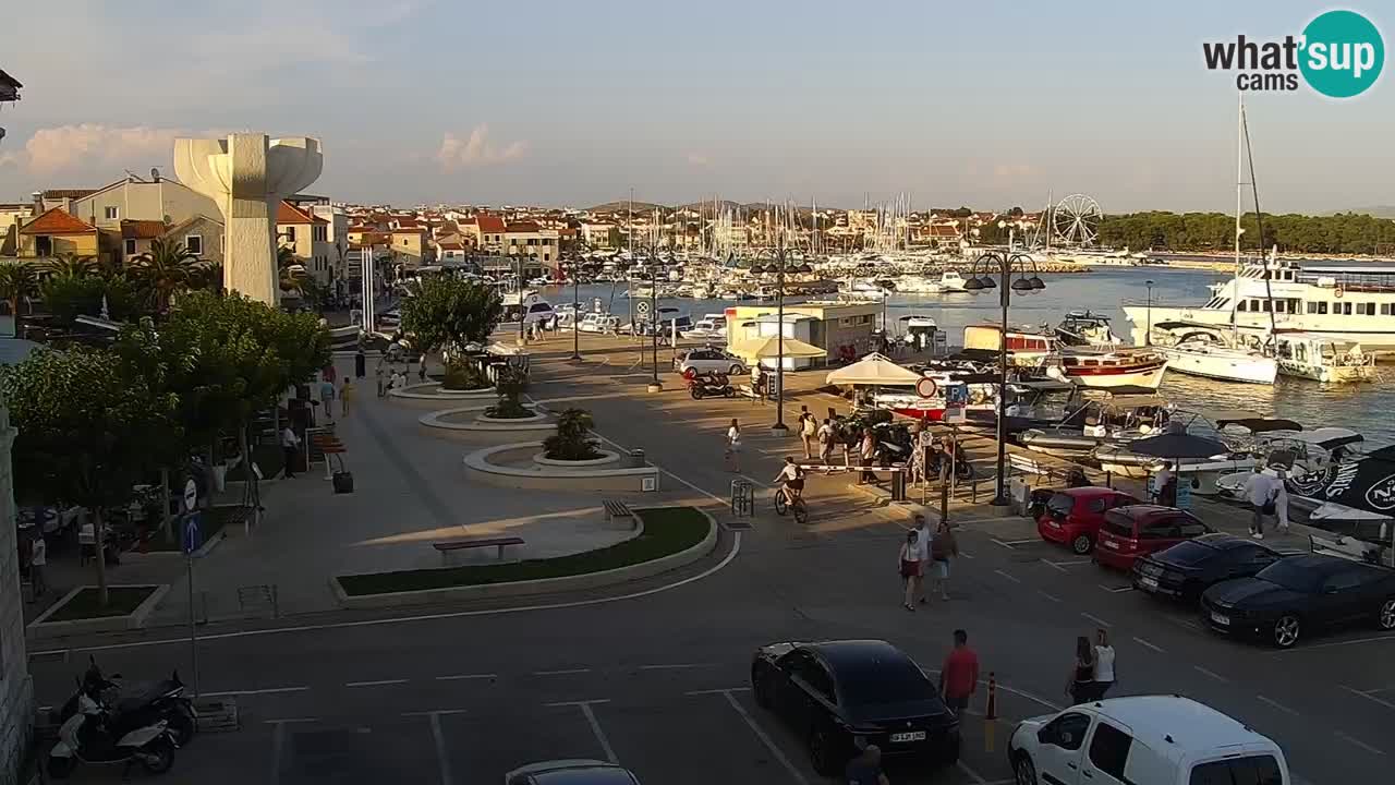 Vodice webcam live – front de mer
