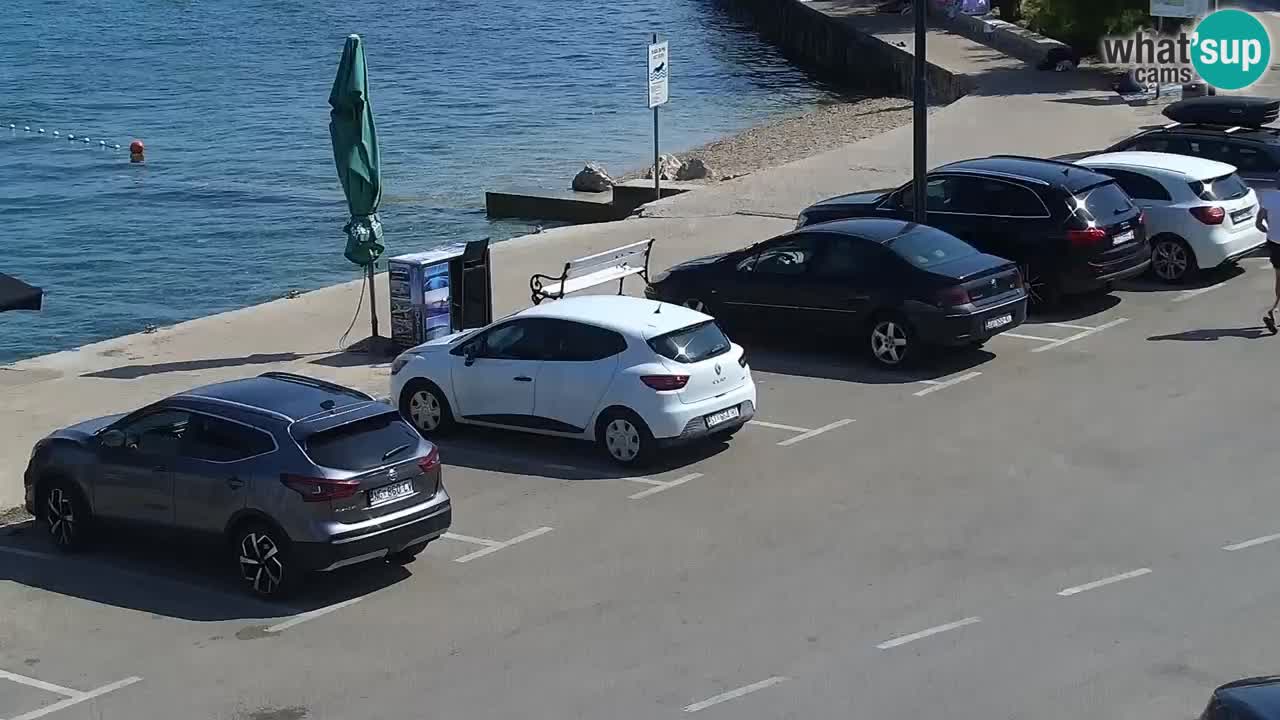 Vodice webcam live – front de mer