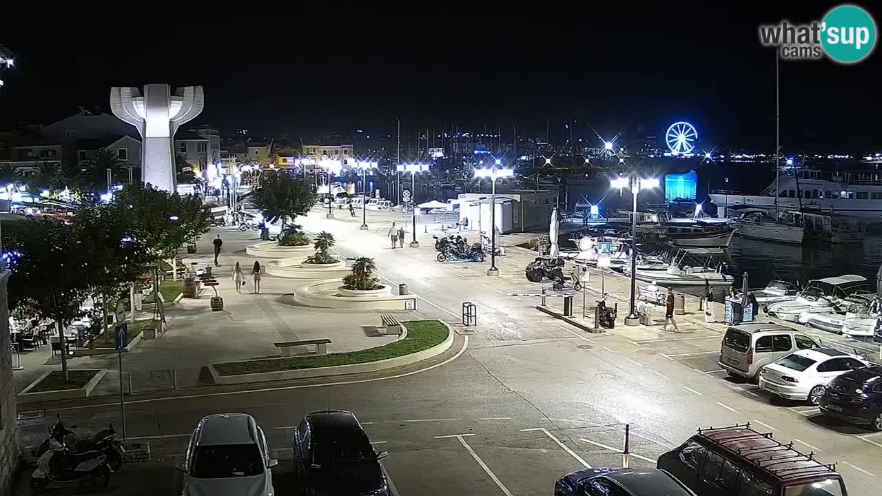 Vodice livecam – marina e il lungomare