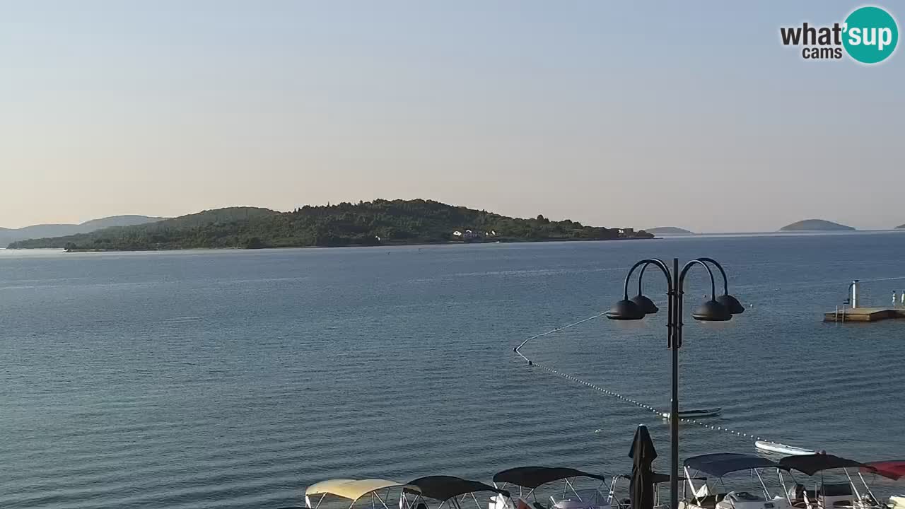 Vodice Live webcam – marina and seafront