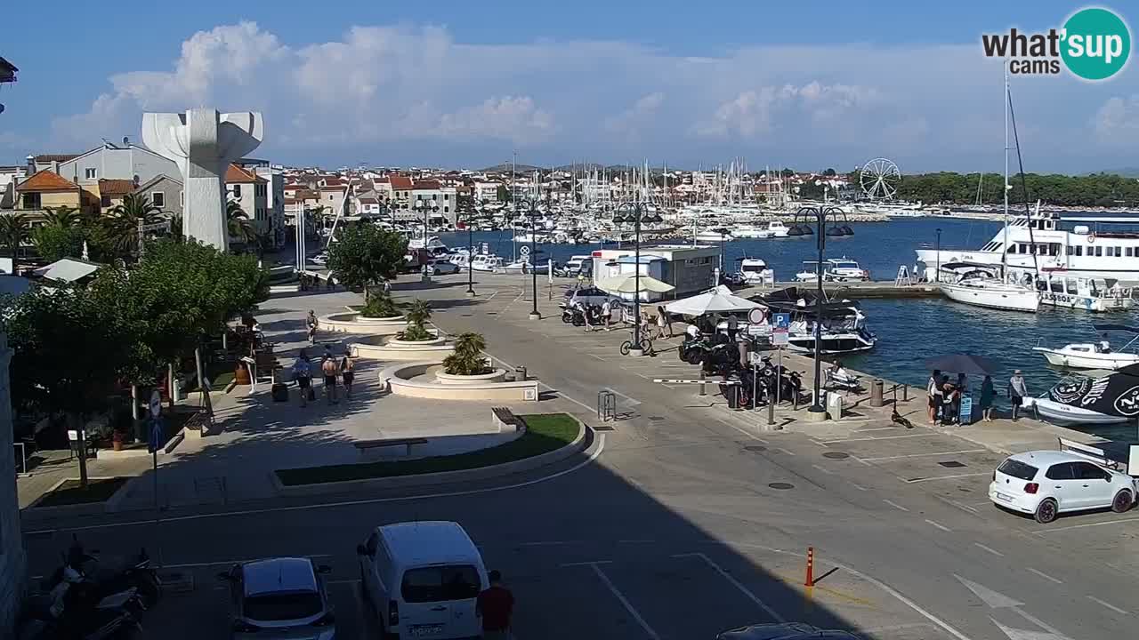 Vodice webcam live – front de mer