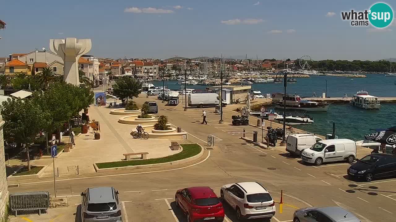 Vodice webcam – marina i meer
