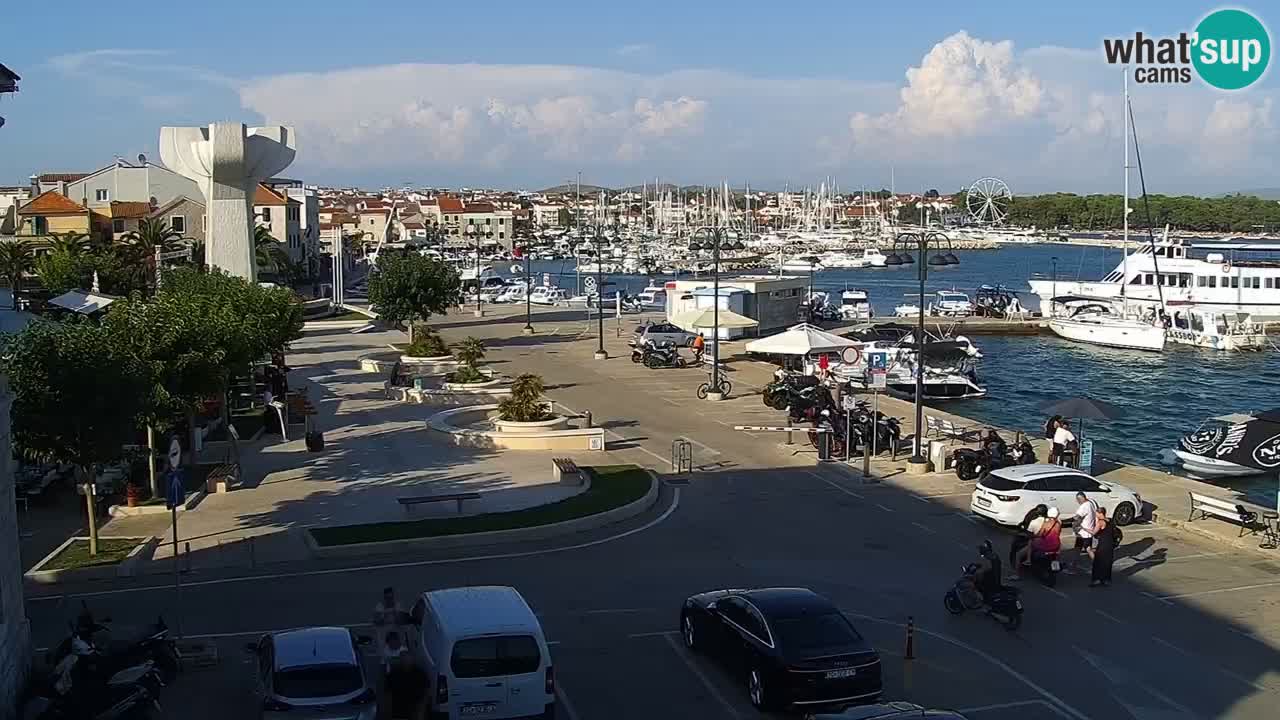 Vodice web kamera – marina i riva