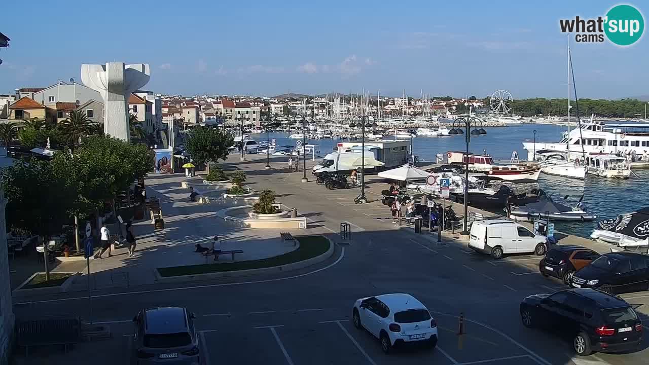 Vodice webcam – marina i meer