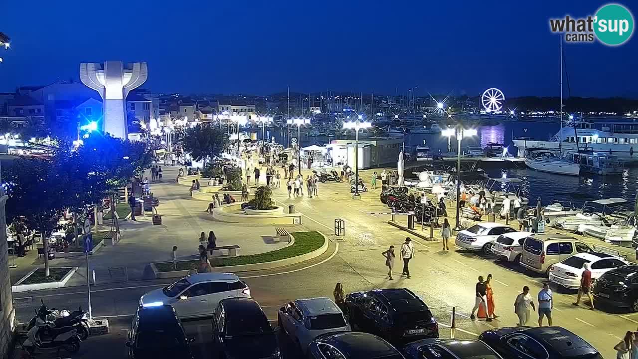 Vodice webcam – marina i meer