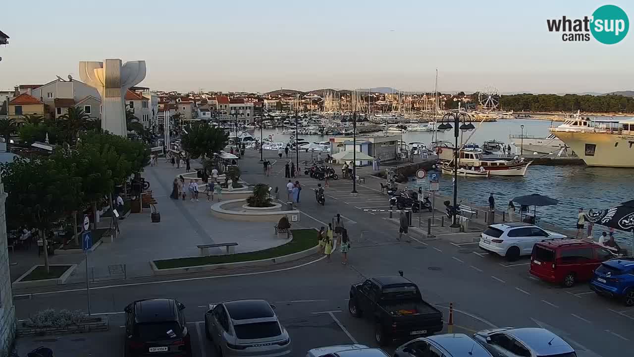 Vodice webcam – marina i meer