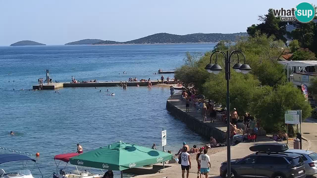 Vodice Live webcam – marina and seafront