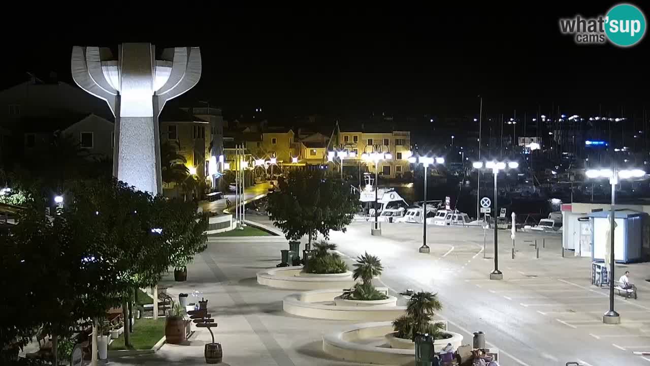 Vodice livecam – marina e il lungomare