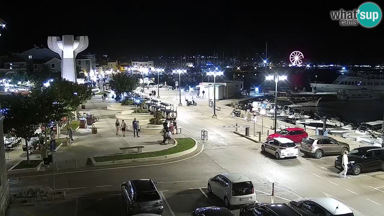 Vodice webcam live – front de mer