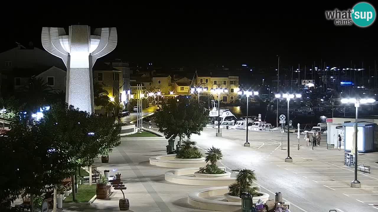 Vodice livecam – marina e il lungomare