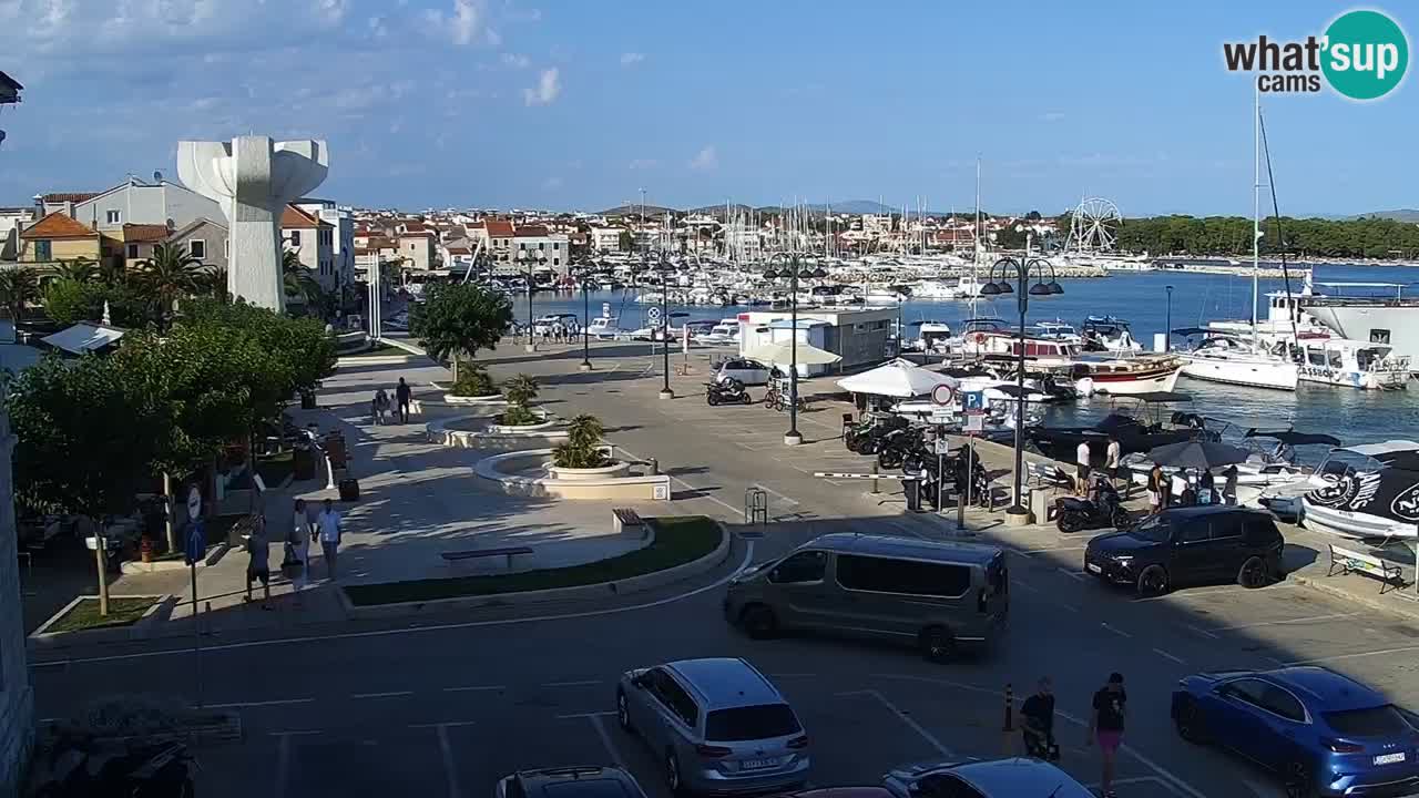 Vodice livecam – marina e il lungomare