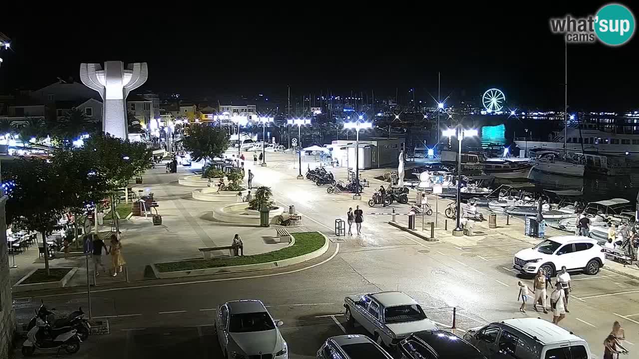 Vodice livecam – marina e il lungomare