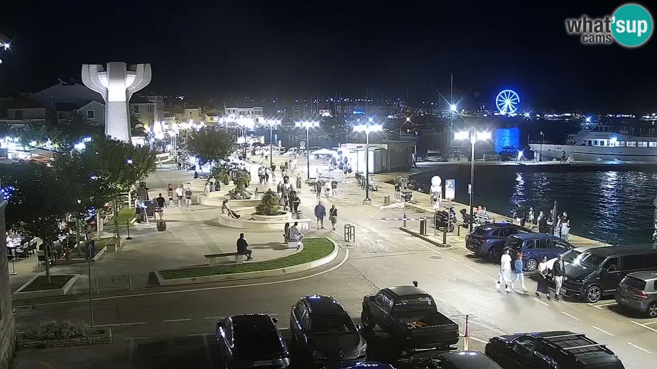 Vodice livecam – marina e il lungomare