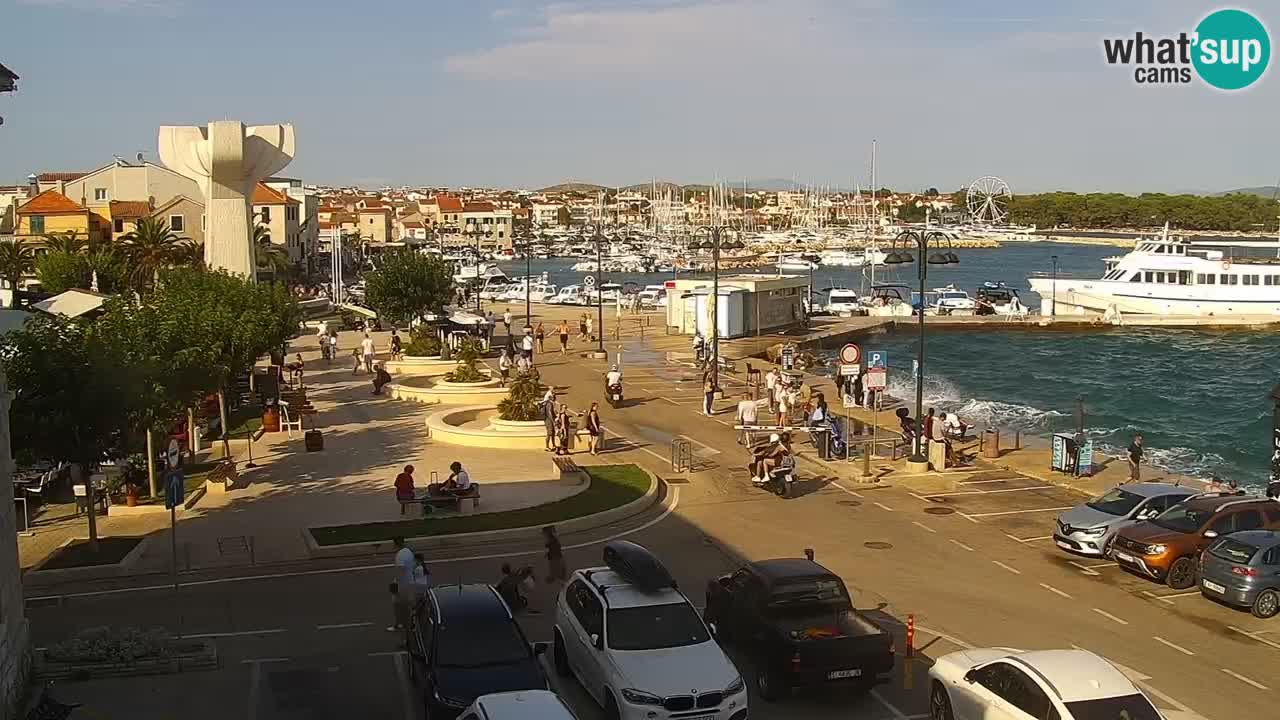 Vodice livecam – marina e il lungomare